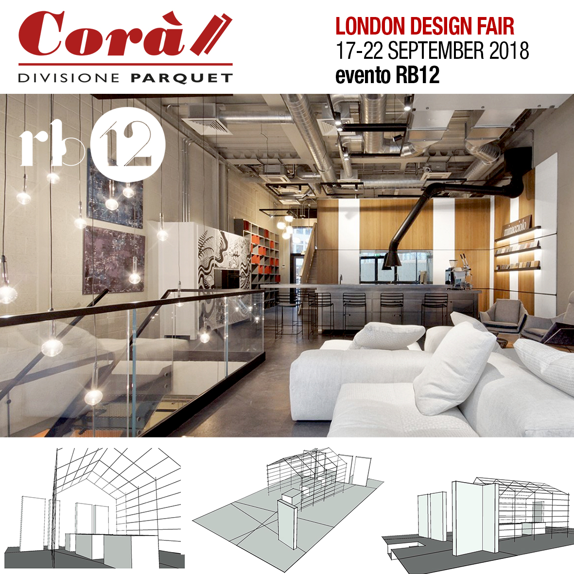 Corà at London Design Fair 2018