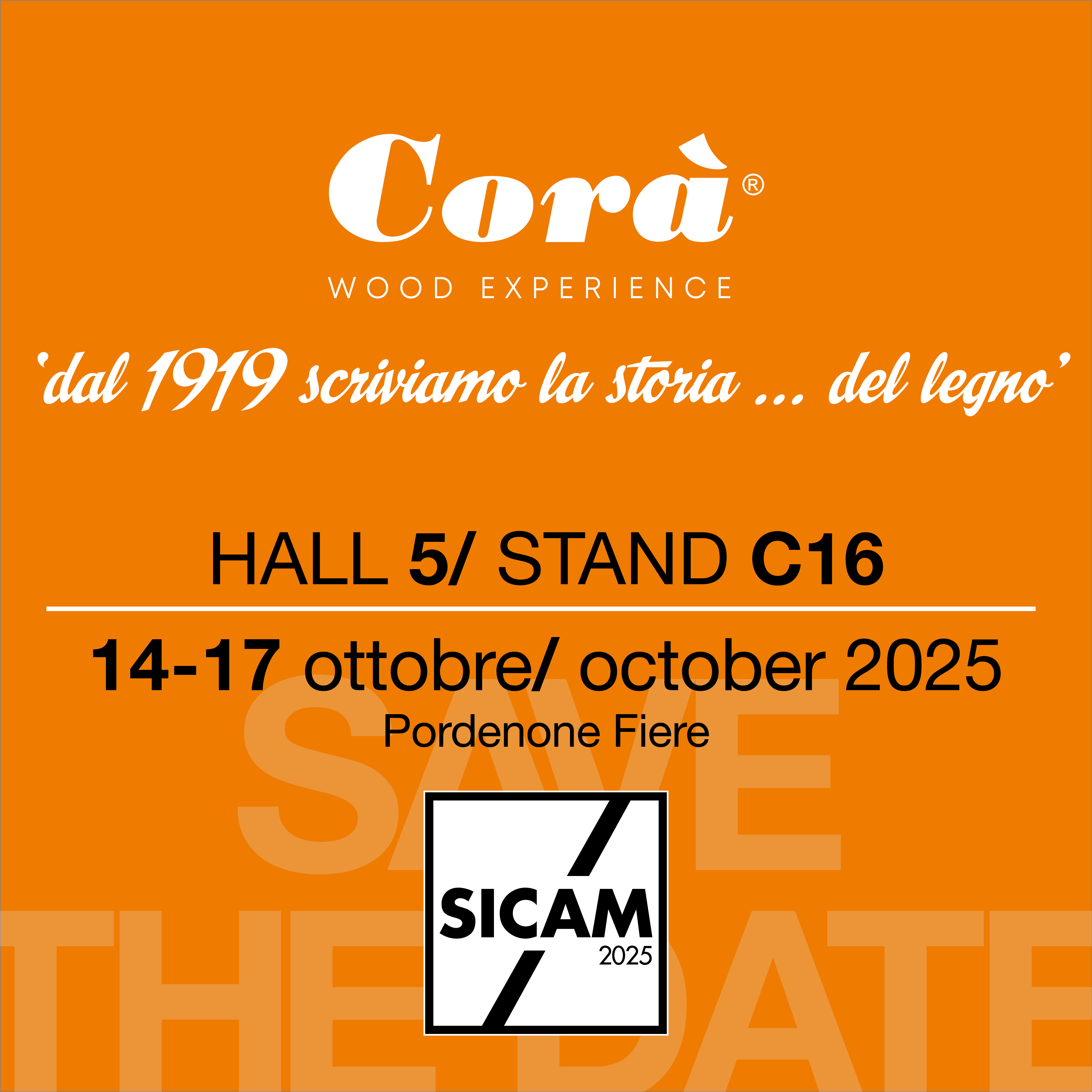 A SICAM 2025 Corà racconta l’essenza del legno