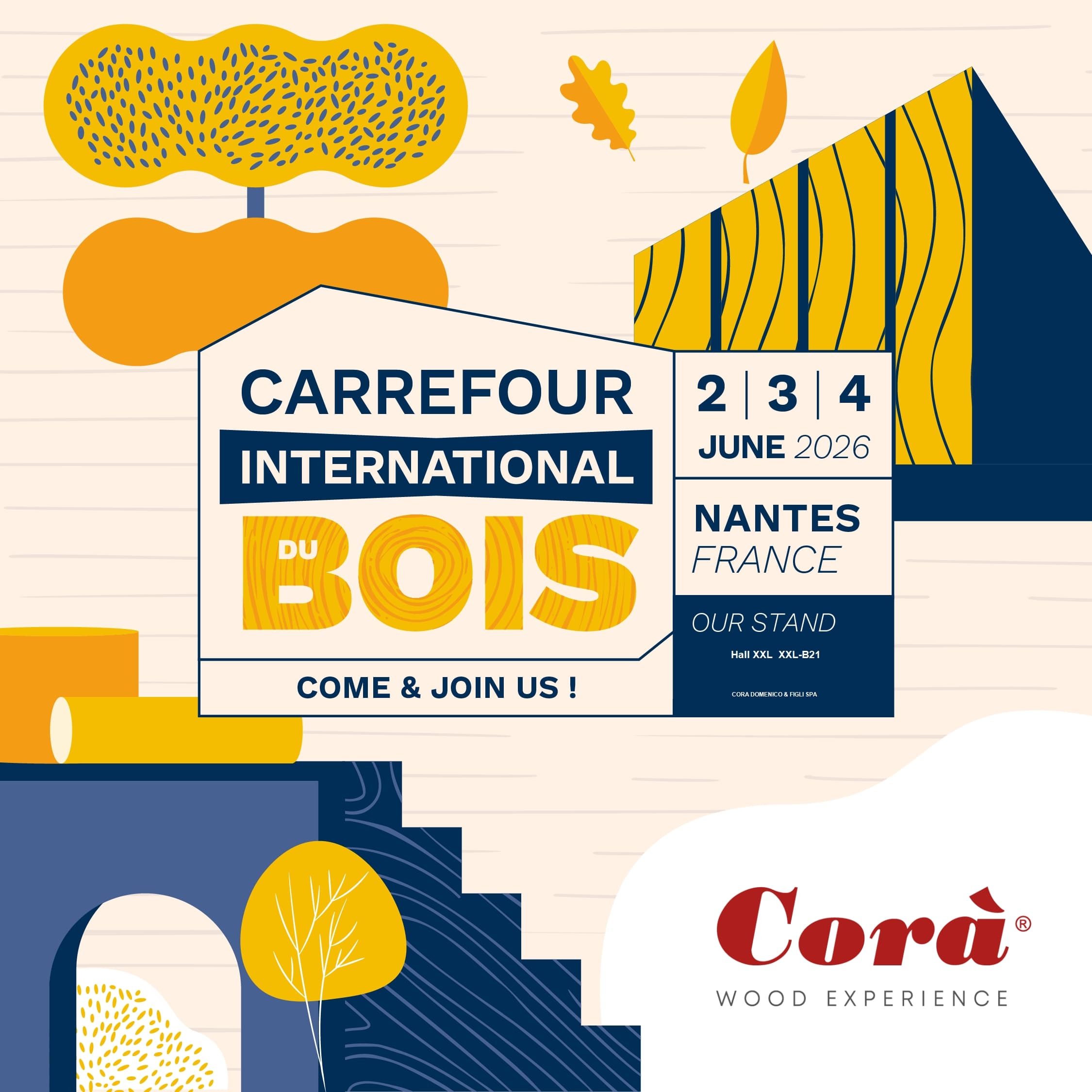 Corà torna al Carrefour International du Bois
